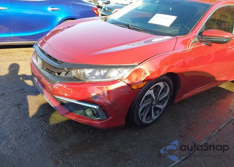 2019 Honda Civic Ex z USA, uszkodzony, nr VIN JHMFC1F31KX002826